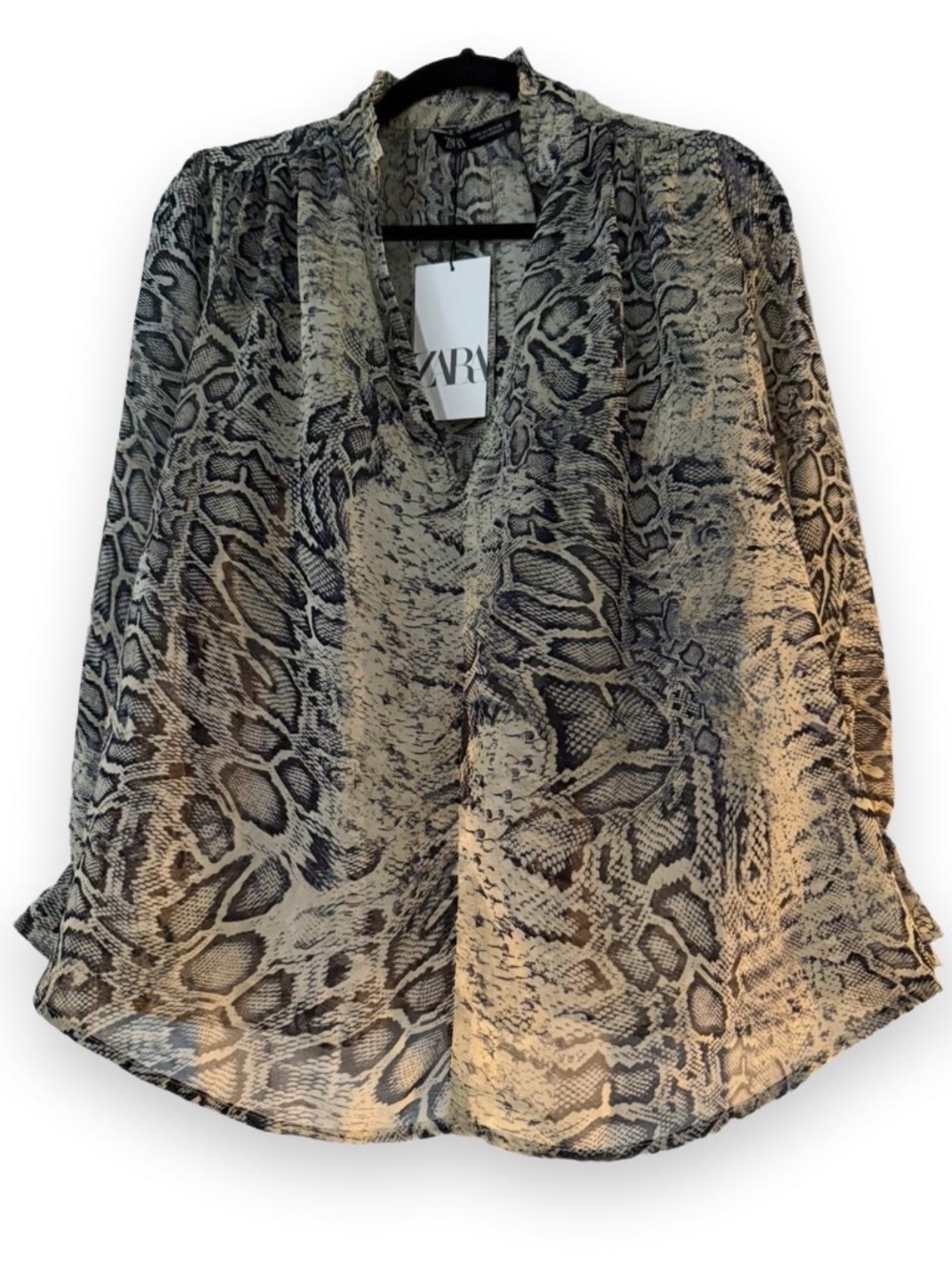 Zara Animal Print Top